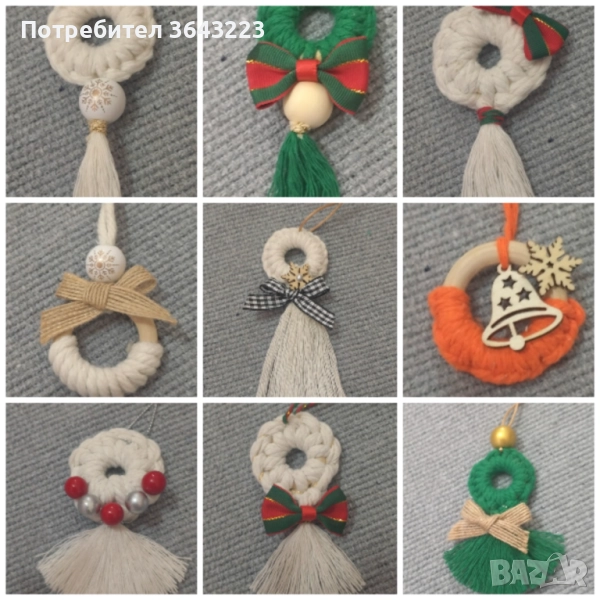 Коледни играчки, снимка 1