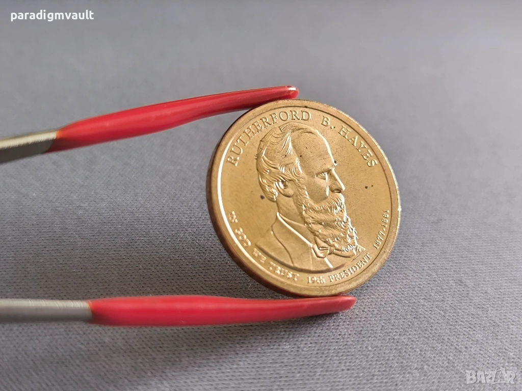 Монета - САЩ - 1 долар (Ръдърфорд Хейс) UNC | 2011г., снимка 1