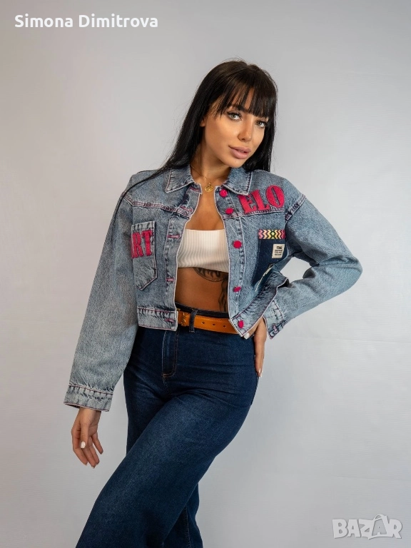 Дънково яке-Charlotte, снимка 1