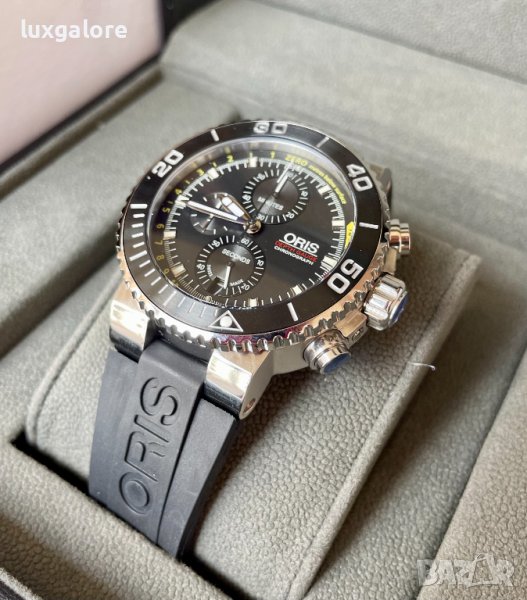 Мъжки часовник ORIS Diving Aquis Depth Gauge YS с кварцов механизъм, снимка 1