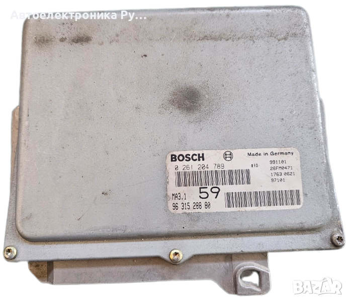 компютър CITROEN PEUGEOT ,0261204789, 9631528880 ,0261204789, снимка 1
