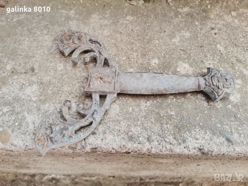 Стара дръжка от острие, снимка 1