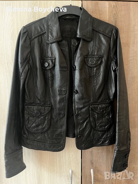 Дамско кожено яке, снимка 1