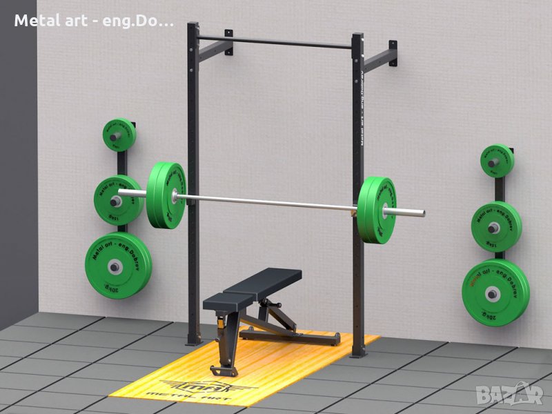 Стойка за Клек за монтаж на стена, снимка 1