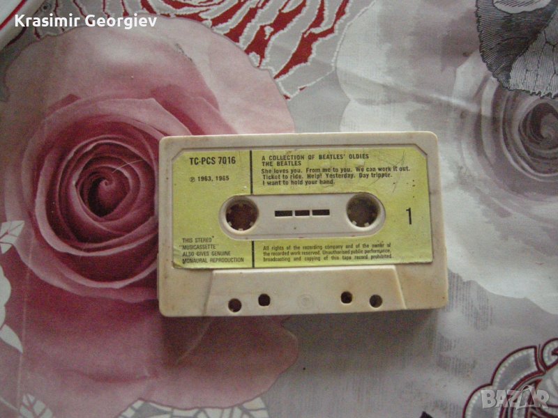 САМО ЗА КОЛЕКЦИОНЕРИ оригинална аудио касета на БИТЪЛС С ПЕСНИ ОТ 1963 ДО 1966 ГОДИНА, снимка 1