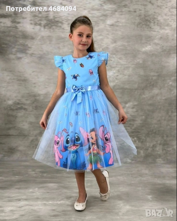 Рокля Лило и Стич , снимка 1
