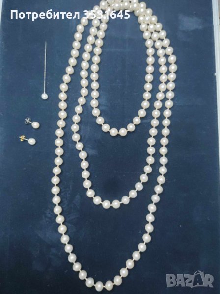 142 см. перлена огърлица, снимка 1