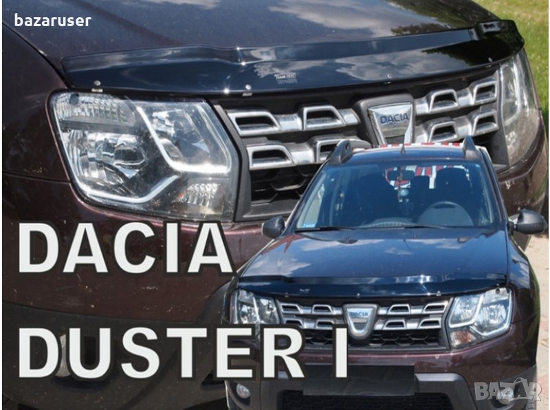 Дефлектор за преден капак за Dacia Duster 2010-2018, снимка 1