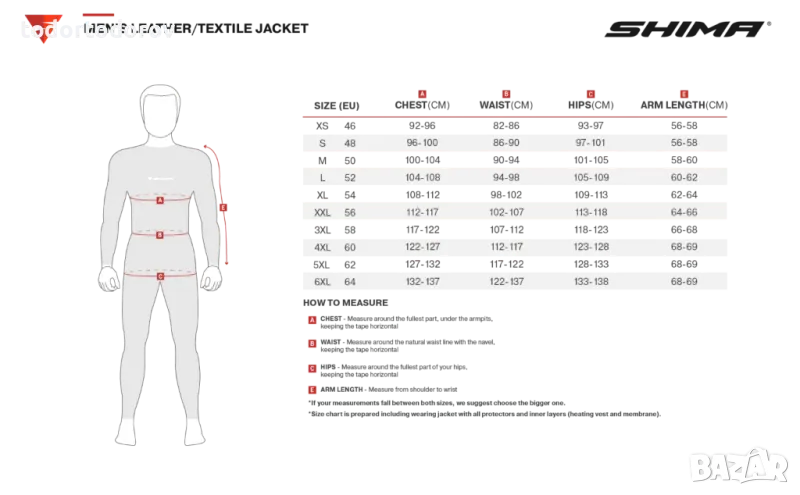 Нов продукт Мото риза SHIMA RENEGADE RED,CE-протектори,вентилация, снимка 1