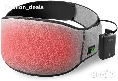 Нова Безжична нагреваема маска за очи Топъл компрес гръб, Здраве, снимка 1