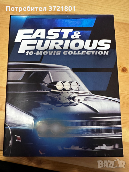 Fast & Furious 10-Movie Collection 4K Blu-ray (4К Блу рей), снимка 1