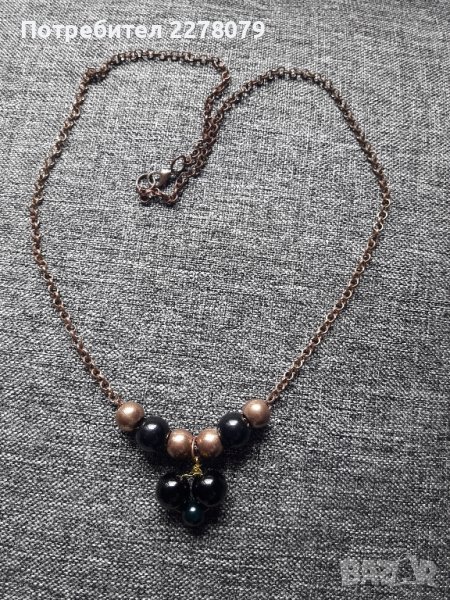 Гердан от оникс - ръчна изработка, снимка 1