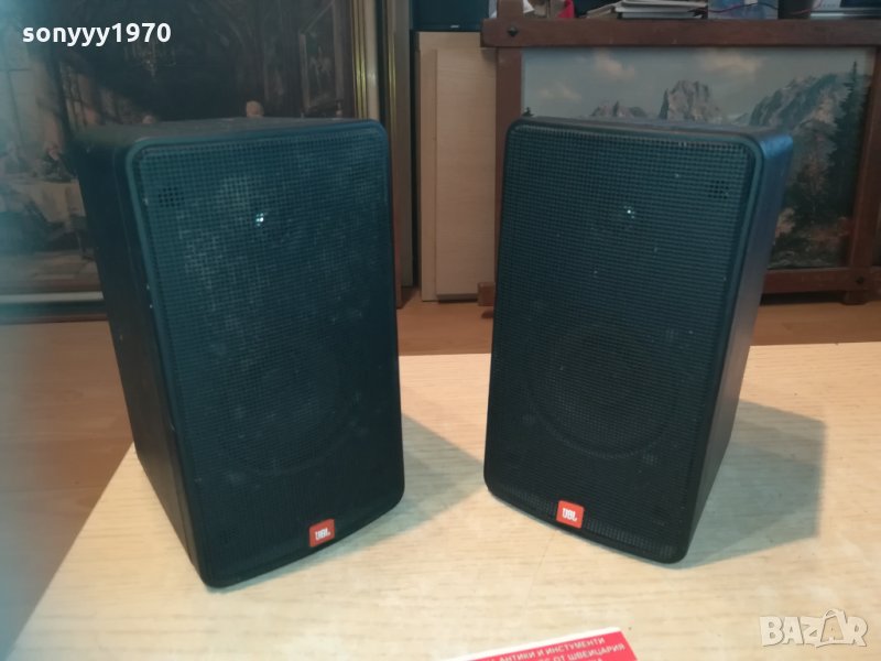 jbl speaker system 2бр тонколони внос белгия 1402211755, снимка 1