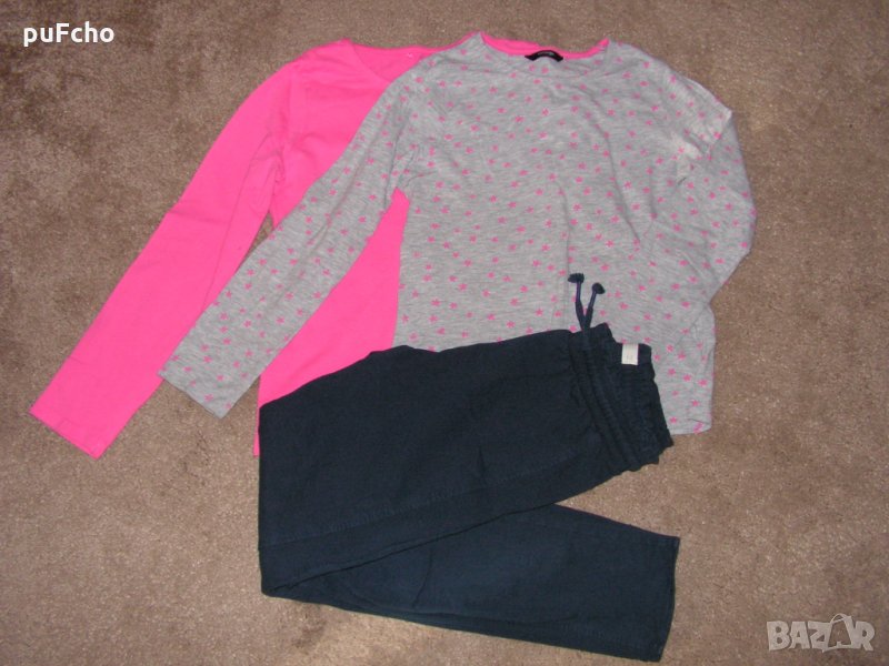 Лот 9-10 г. блузи George и панталон Mango, снимка 1