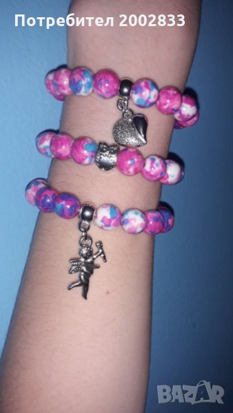 Гривна естествен камък Тюркоаз, снимка 1