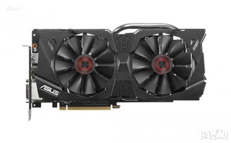Asus GeForce GTX 970 STRIX-GTX970-DC2OC-4GD5, снимка 1