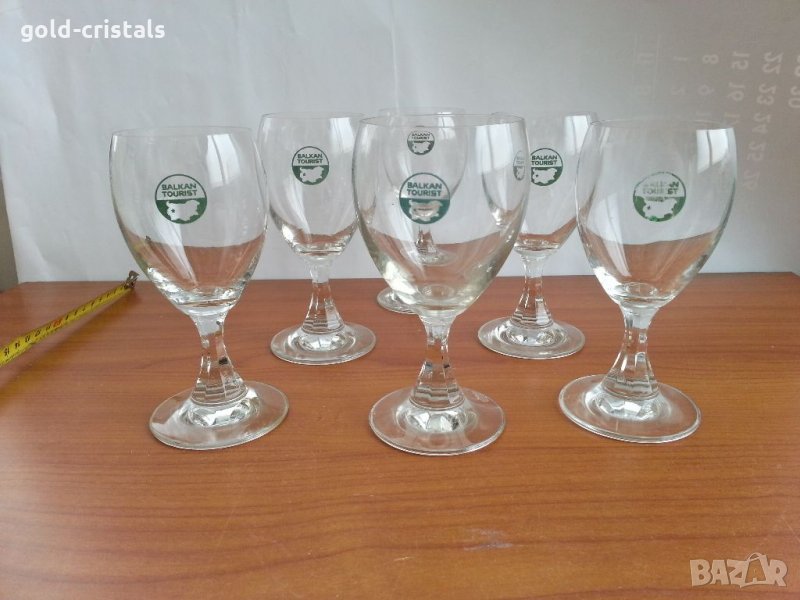 Кристални чаши Балкантурист, снимка 1