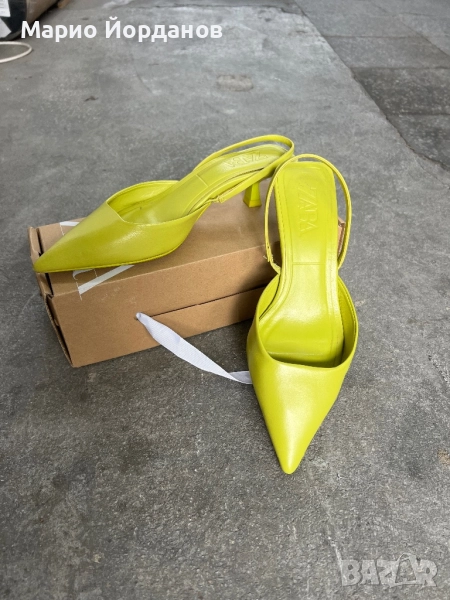 Ниски токчета с каишка ZARA, снимка 1