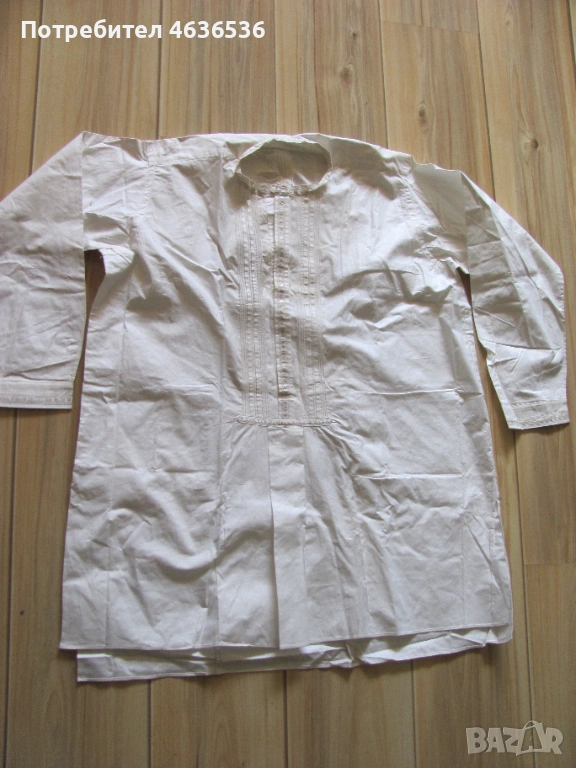 Мъжка риза за носия , необличана, памук, снимка 1