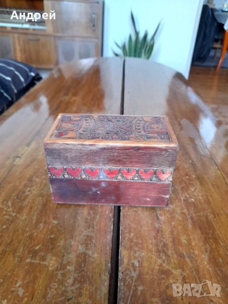 Стара дървена кутия #8, снимка 1