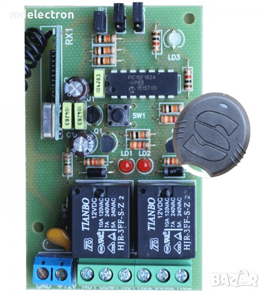 Програмируем Модул Двуканален MA2 за задвижване на гаражни врати, снимка 1