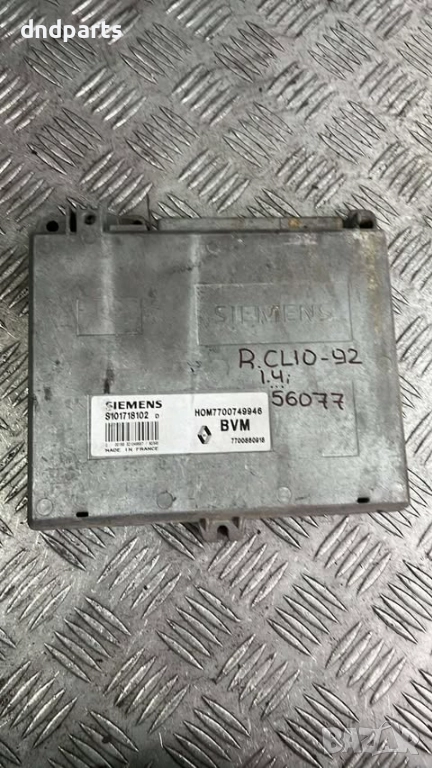 Компютър Renault Clio 1.4i 1992г. S101718102 7700749946 , снимка 1