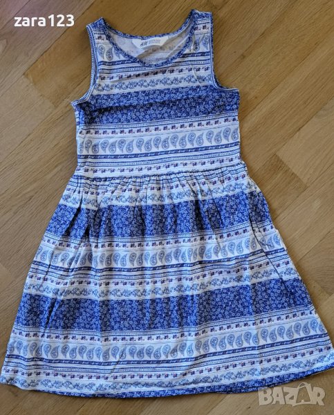 нова рокля H&M, 8-10г/134-140см, снимка 1
