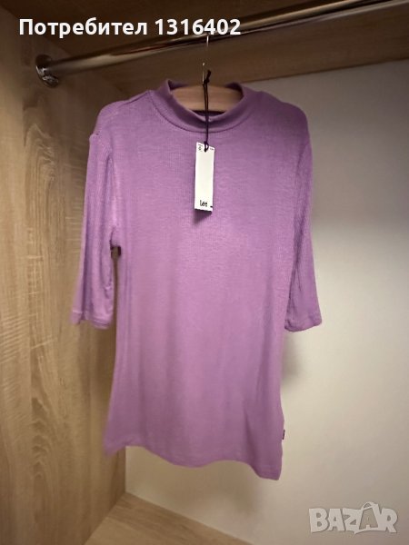 Рипс поло с къс ръкав “Lee”, размер S, снимка 1