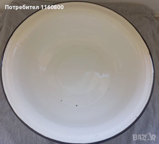 Голяма емайлирана купа, снимка 1