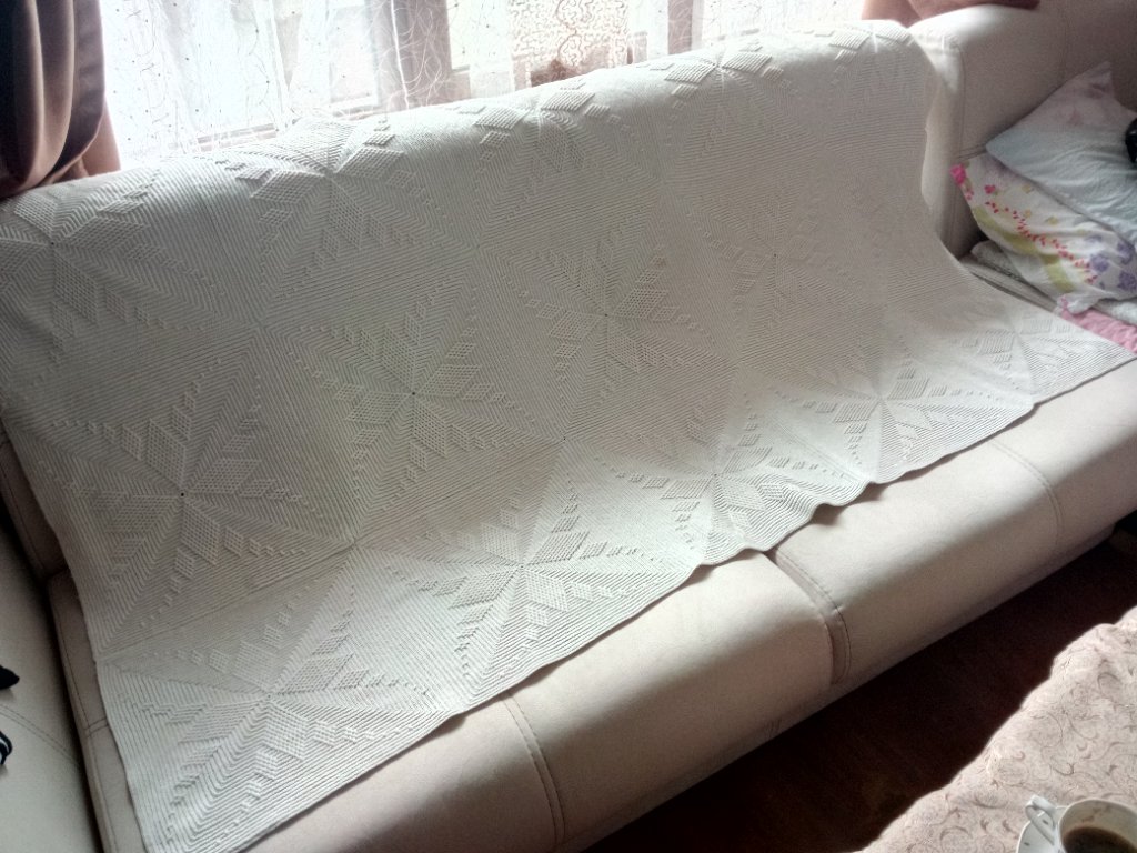 Продавам плетено покривало.В наличност 2 бр. в Покривки за легло в гр.  Хасково - ID38780746 — Bazar.bg