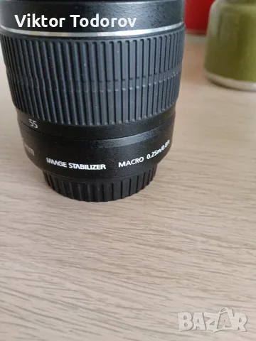 Canon EF-S 18–55mm f/3.5–5.6 IS – отлично състояние