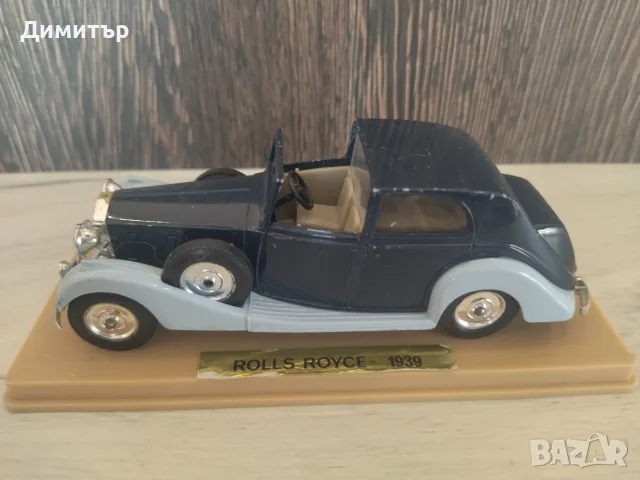 Колекционерски модел Rolls Royce Phantom 1939 !!!, снимка 2 - Колекции - 55922691