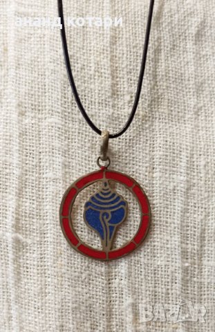 46-55 Тибетски медальон Ом, снимка 5 - Колиета, медальони, синджири - 38340535