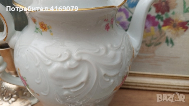 Винтидж чайник/кафенар и латиера, снимка 4 - Други - 52523270