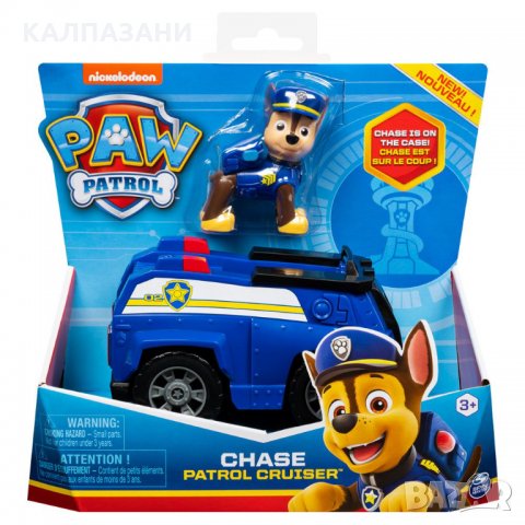 PAW PATROL Фигура с превозно средство 6052310
