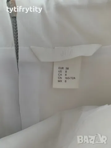 H&M сребърна пола S, снимка 3 - Поли - 50294886