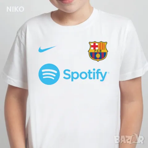 Детска тениска на BARCELONA, снимка 3 - Детски Блузи и туники - 49493873