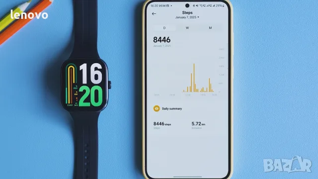 Redmi Watch 5 смарт часовник, снимка 2 - Смарт часовници - 55738319