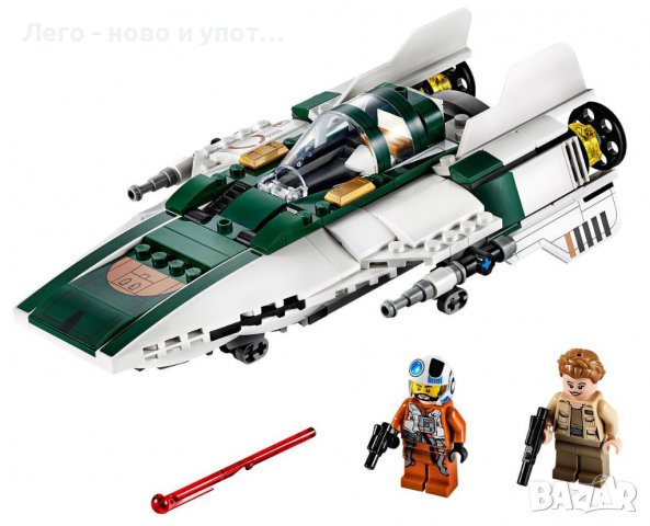 НОВО Lego Star Wars - Resistance A-wing Starfighter (75248), снимка 3 - Конструктори - 39506301