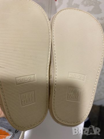 2 чифта Н&за и Zara обувки 20 номер, снимка 6 - Детски пантофи - 30297225