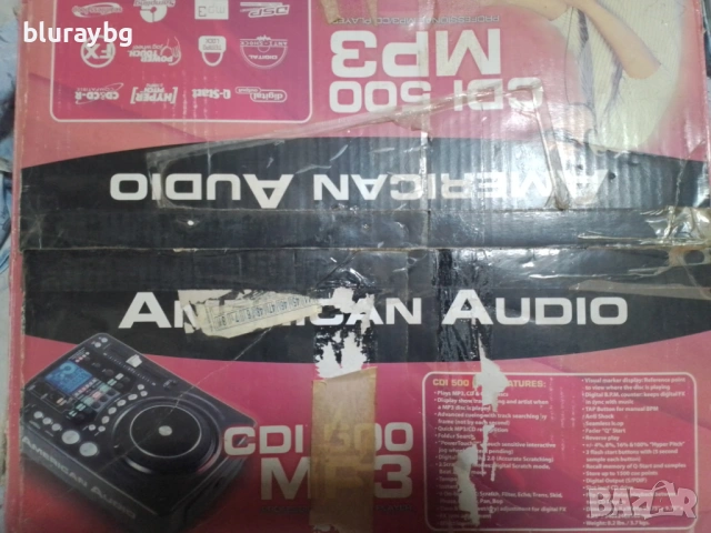 American Audio CDI 500 MP3, снимка 6 - Ресийвъри, усилватели, смесителни пултове - 54170236