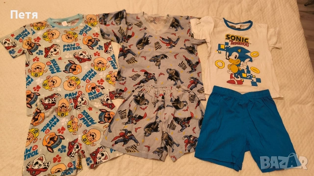 Голям лот летни дрехи размер 122, снимка 4 - Детски комплекти - 53877787
