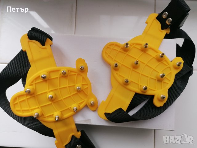 Продавам нови малки леки туристически котки за лед с 10 шипа, снимка 4 - Зимни спортове - 44474585