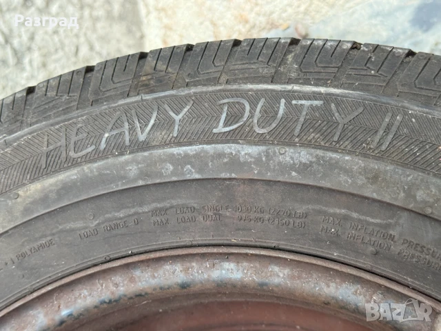 Гума с джанта за форд транзит  215-65-16  С, снимка 7 - Гуми и джанти - 51149067