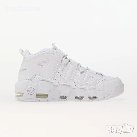 NIKE AIR MORE UPTEMPO WHITE, снимка 2 - Маратонки - 53064675