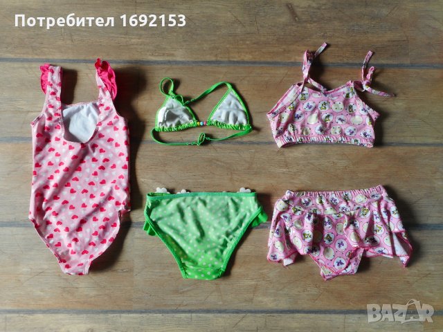 2бр бански + 3-ти подарък 110-116см за 11лв, снимка 2 - Детско бельо и бански  - 34315066