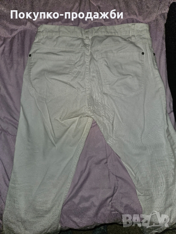 бял мъжки панталон/дънки, снимка 6 - Панталони - 44734501