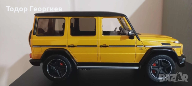 Mercedes-Benz AMG G63 W463 G-Class 2016 Solar Beam 1:18 iScale, снимка 5 - Колекции - 53888042