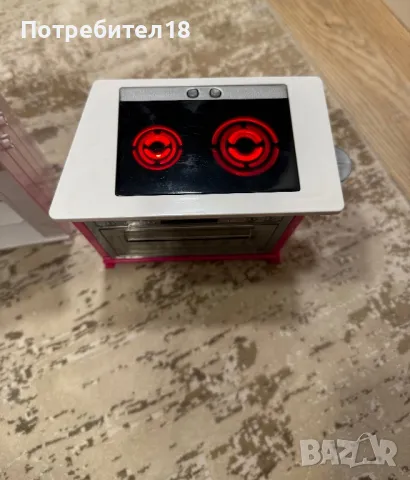 Кухня Барби със светлини и звуци Mattel, снимка 15 - Други - 49810087