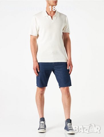 TOM TAILOR / ТОМ ТЕЙЛЪР Къси дънкови панталони за тийнеджъри/момчета/младежи - размер 31 - нови, снимка 6 - Къси панталони - 39461857